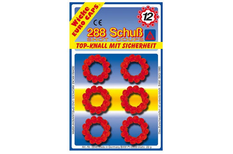 Wicke-Munition (12 Schuss 24 Ringe)