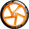 Muuwmi 2-Radkinder faltbar Fußbremse Schwarz Orange