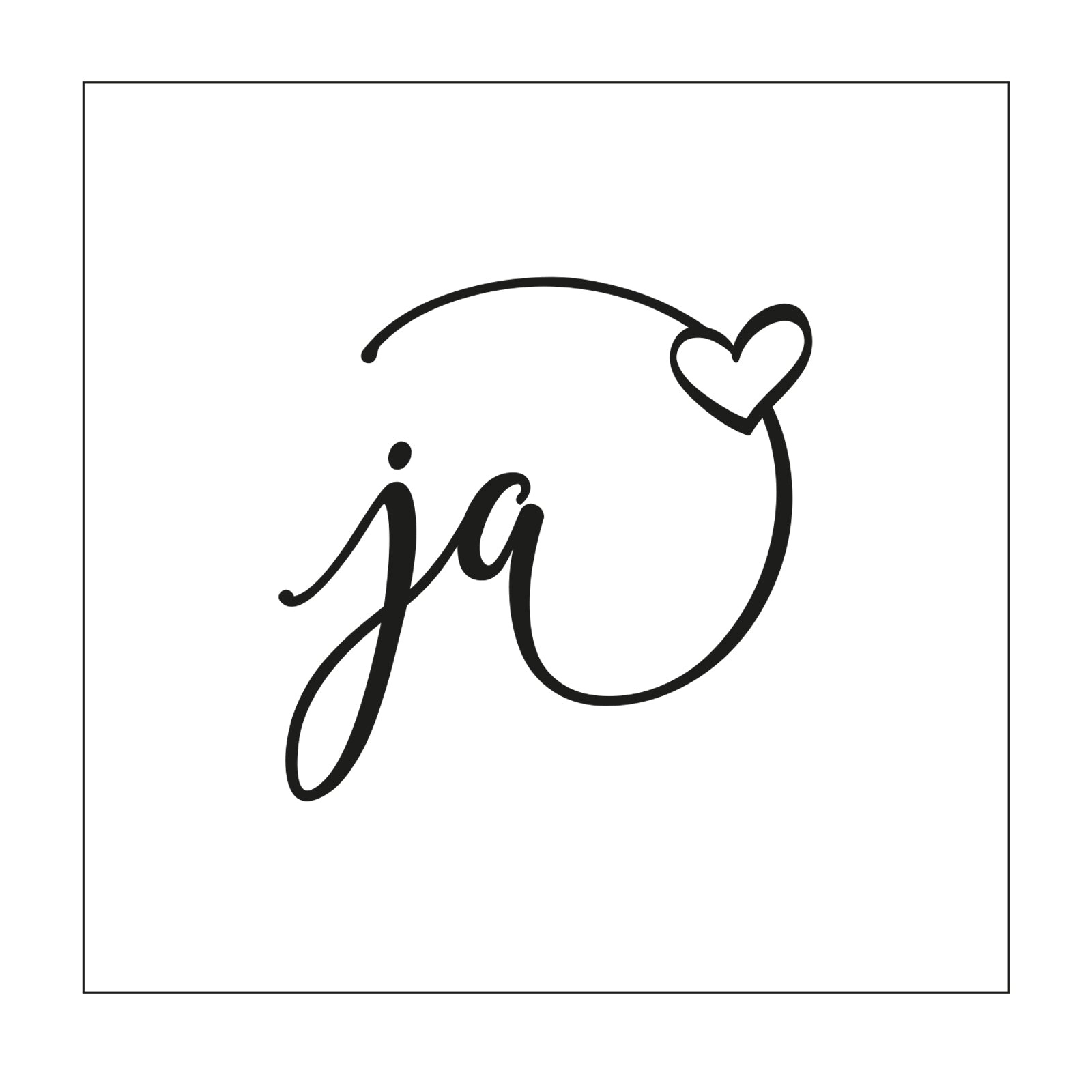 Mundart-Stempel • Schablone Deutscher Text ja