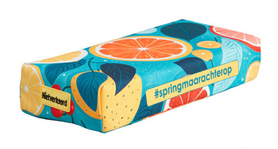 Newlooxs Sitzkissen für Gepäckständer Obst -Kocktail