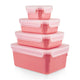 Tefal Master Seal Aufbewahrungsbox-Set rosa