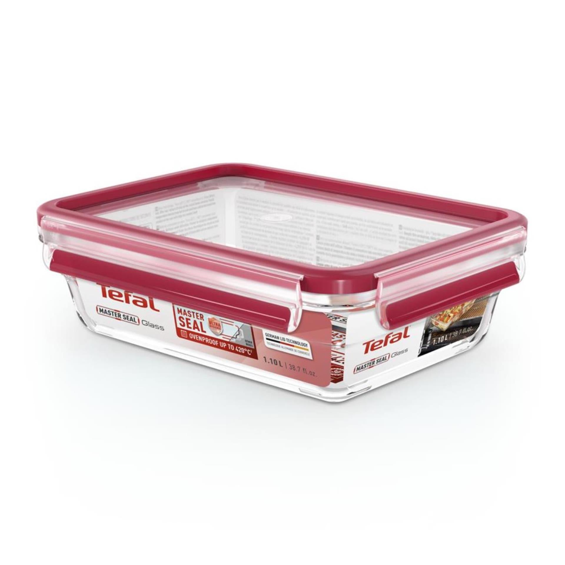 Tefal Master Seal Glas 800 ml rechteckig