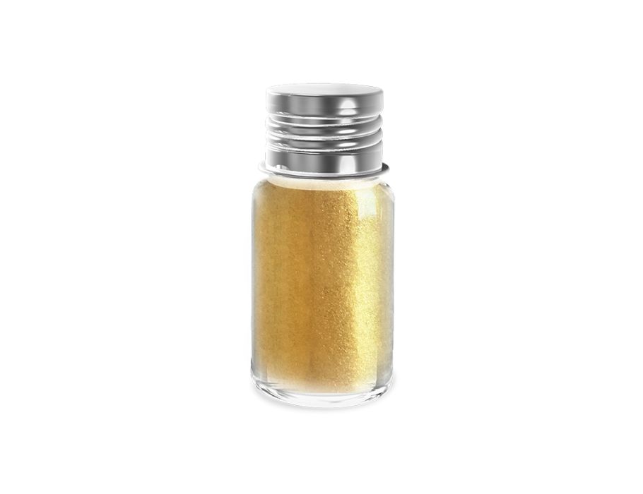 Namaki Glitterpulver für Kinder nachfüllen Gold auf