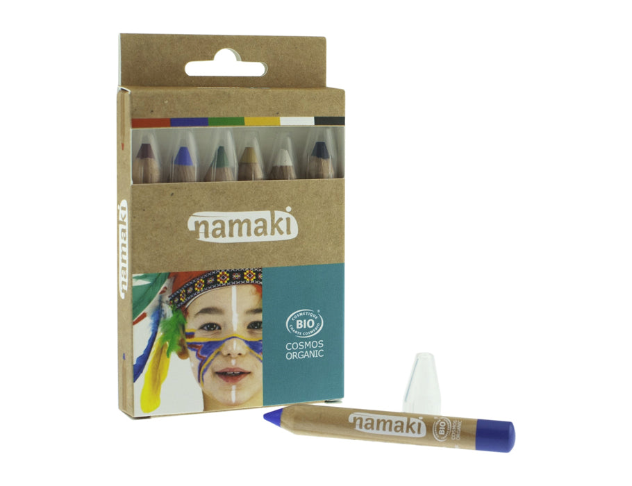 Namaki Schmink Regenbogen 6 Farben