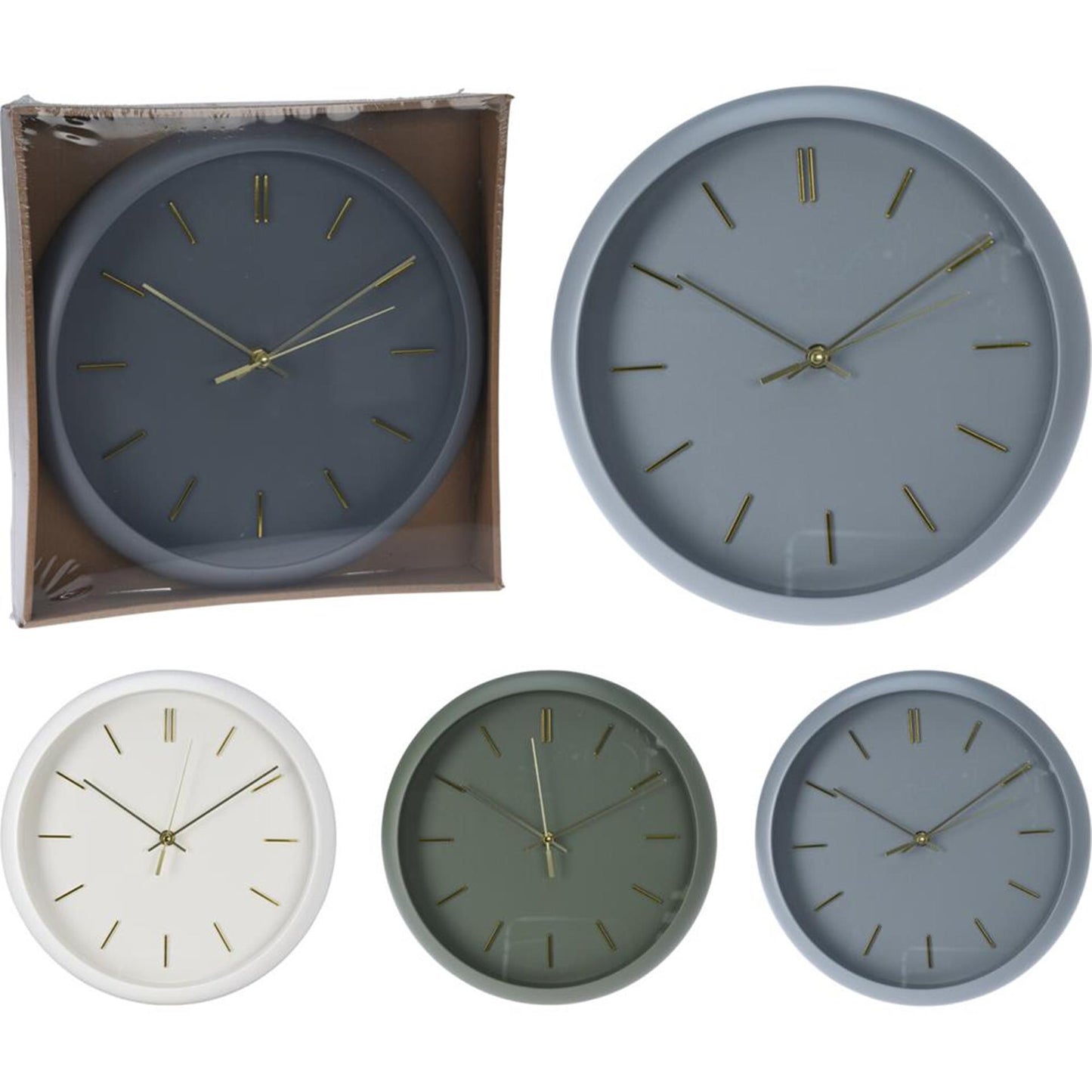 Cozydecor Wanduhr 30x4,5cm