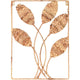 Home Styling Wanddekoration Blätter Schilf 50x35cm