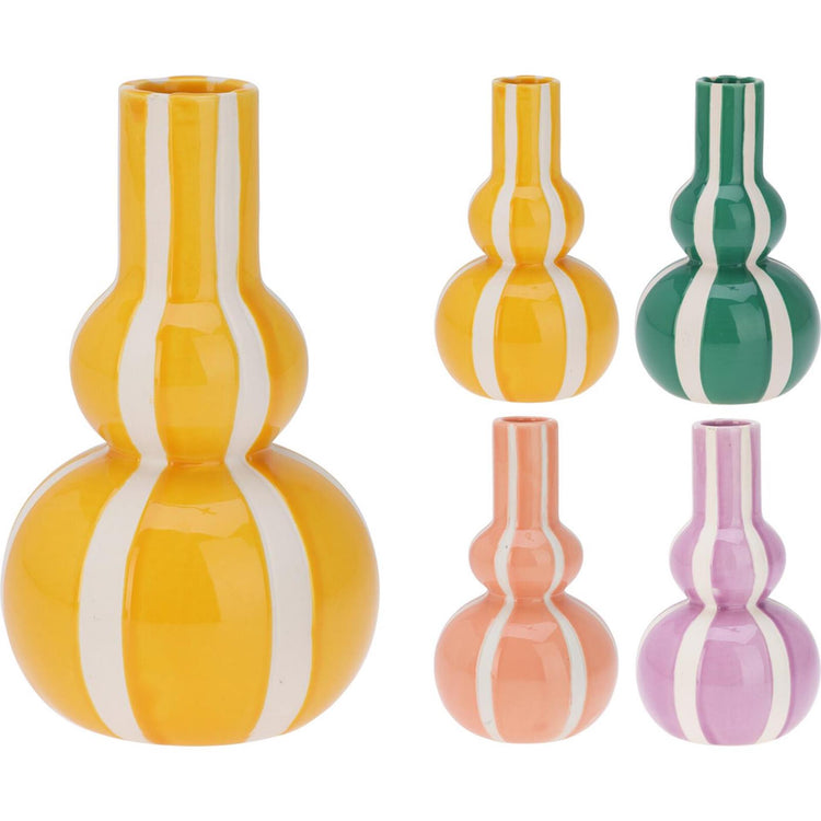 Home-Styling-Vase aus Dolomit in Kugelform, 4 verschiedene Farben