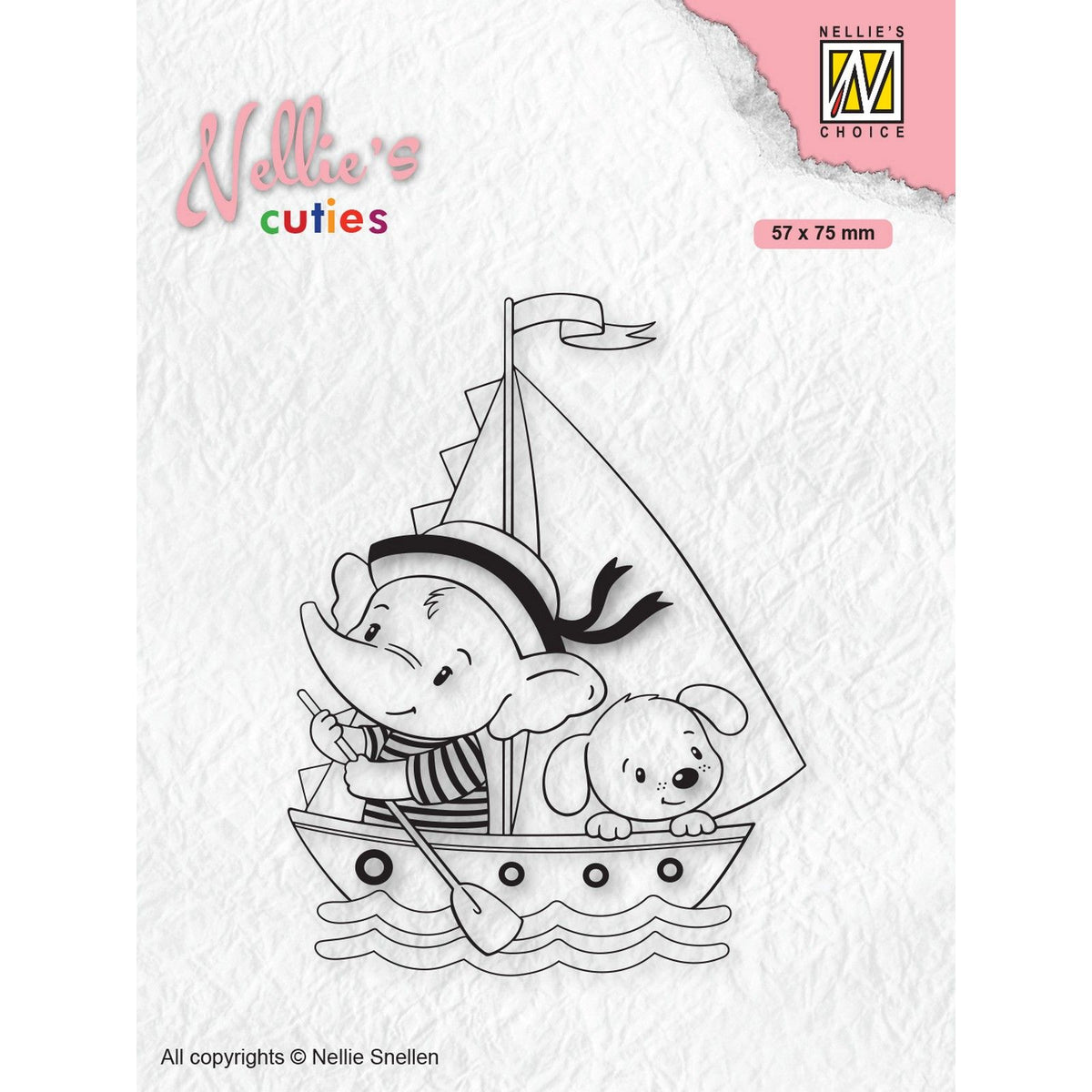 Nellies Wahl • Nellies Cuties Clear Stamps für junge Matrosen