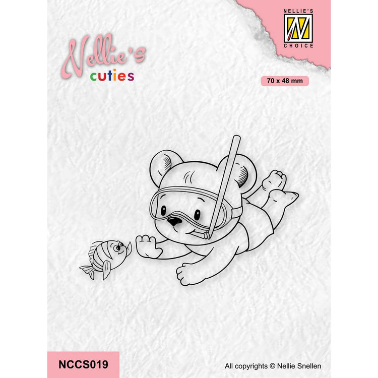 Nellies Wahl • Nellies süße Clear Stamps Hallo Kumpel