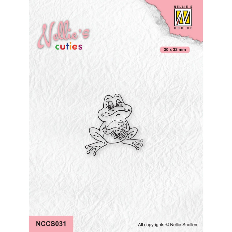 Nellies Wahl • Nellies Cuties Clear Stamps Frog-1