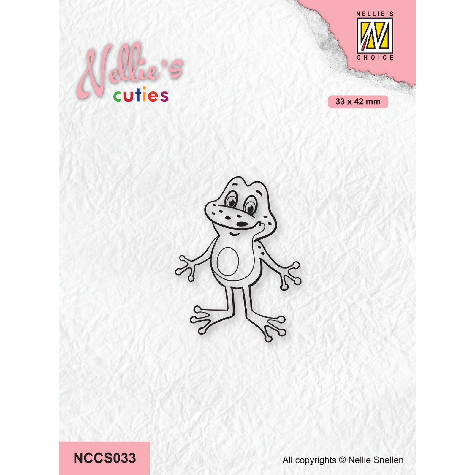 Nellies Wahl • Nellies Cuties Clear Stamps Frog-3