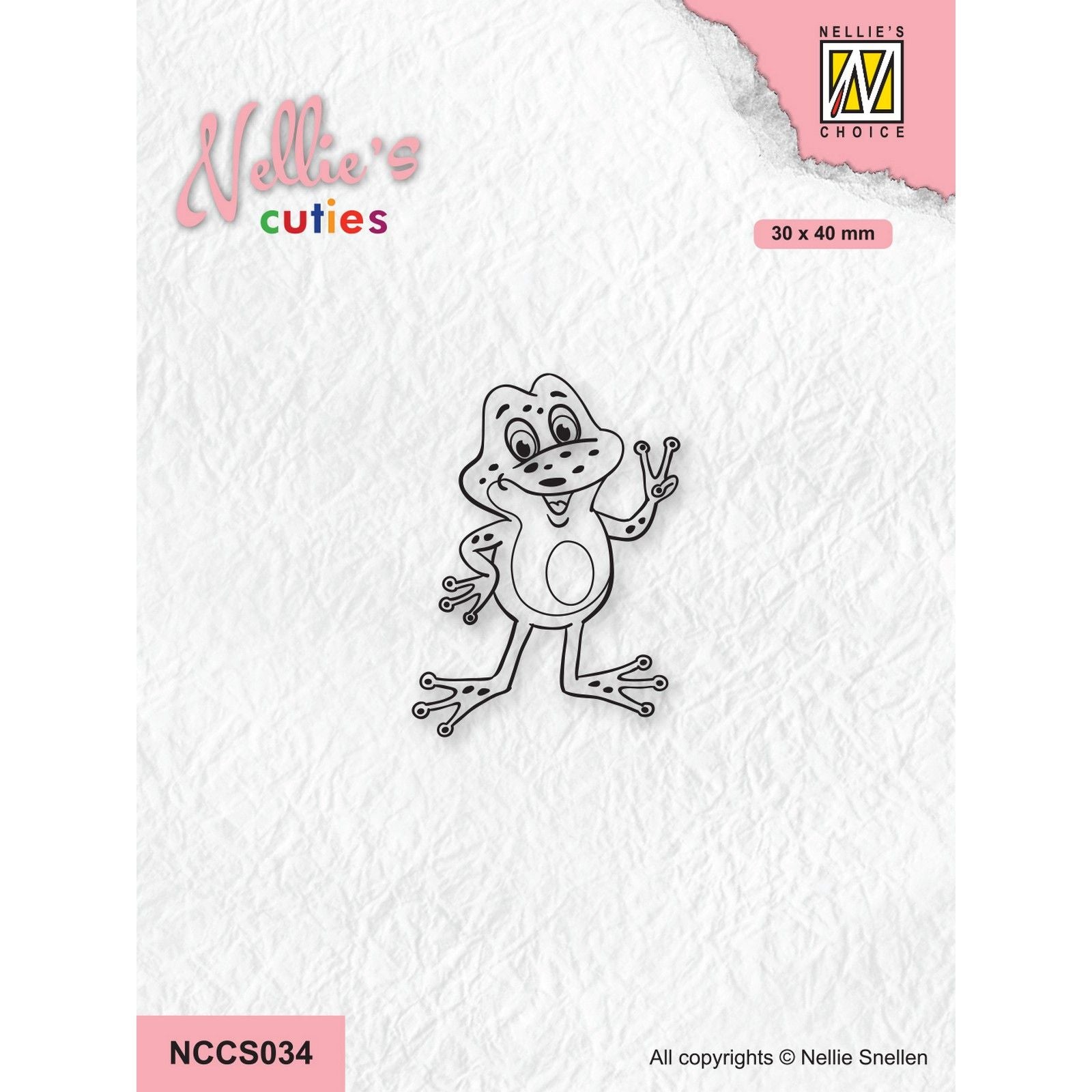 Nellies Wahl • Nellies Cuties Clear Stamps Frog-4