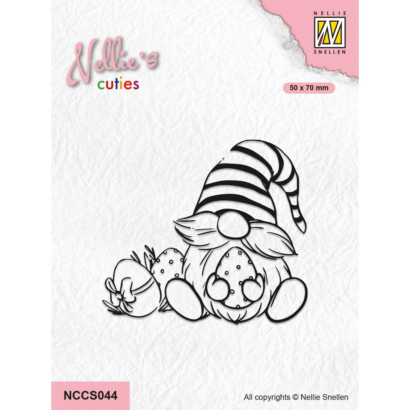 Nellie's Choice • Nellie's Cuties Clear Stamp Osterzwerg 50x70mm