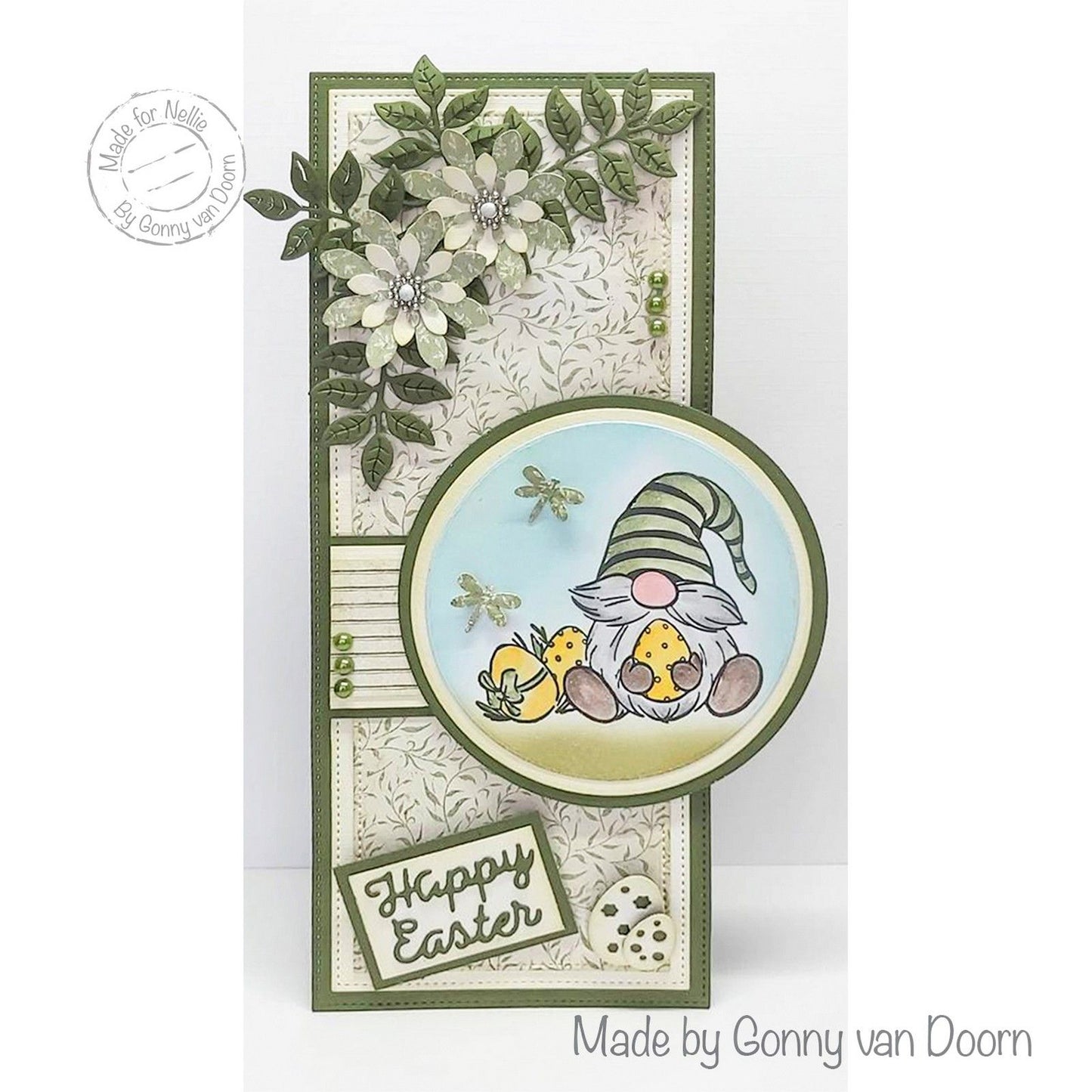 Nellie's Choice • Nellie's Cuties Clear Stamp Osterzwerg 50x70mm