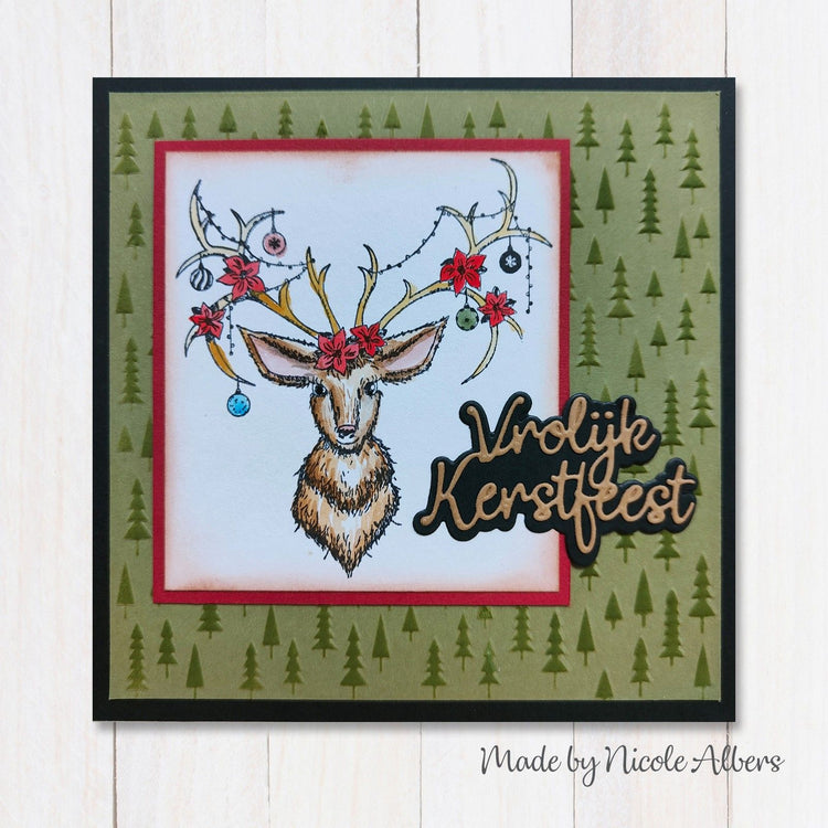 Nellies Wahl • Cutie Clear Stamps Rentier