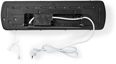 Nedis Badezimmerheizung | 1200 w| x4 | grau | 1 Stück - htba10gy - htba10gy