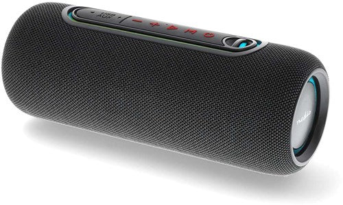 Nedis Bluetooth®-Lautsprecher | maximale Akkulaufzeit: 4 Stunden | Handheld-Design | 30 W | Stereo | eingebautes Mikrofon | x5 | verknüpfbar | schwarz - spbt2460bk
