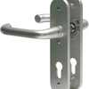 Nemef 3253 s passender Kurzschild abgerundet | d Hocker-Hocker | Beschlagset | gefiedert | Kurbelzapfen 8mm | f1 Aluminium | ke55-ke55 - 9325319550