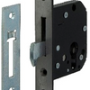 Nemef 4208 Sicherheits-Zusatzschloss | skg** | dm50mm | Frontplatte Edelstahl 25x140mm rechteckig | S. 4208 12 | dr 1+2+3+4 - 9420817500