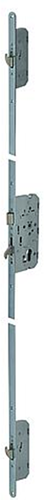 Nemef 4926 Mehrpunkt-Sicherheitsschloss | Kurbelbetrieb | skg*** | dm55mm | pc72mm | Frontplatte aus verzinktem Stahl 20x1950mm abgerundet | dr 1+3 2+4 - a000307538
