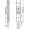 Nemef 5092 Sicherheitsbau-Getriebe | skg*** | Länge 2250 | kürzbar auf 2010mm | ral9010 | Höhe Europrofilzylinder 954mm | Schließblech S. 5092 12 | Dr 3+4. | Aluminium - a000191945