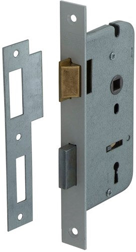 Nemef 66 2-50 Dr.1+3 pro 5, Türschloss, Dm50mm, S72mm, Griffloch 8mm, Frontplatte S - 9006602501 - 9006602501