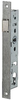 Nemef 9620 Laufschloss | dm45mm | Kurbelloch 8mm | Frontplatte Edelstahl 24x245mm rechteckig | Zamak vernickelter Riegel | dr 1+3 2+4 - 9962507001