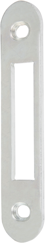 Nemef p 4915 Schließblech | verzinkter Stahl 23x114,8mm abgerundet | Großverpackung | verpackt zu 10 Stück | dr 1+2+3+4 - 9491590145