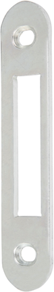 Nemef p 4915 Schließblech | verzinkter Stahl 23x114,8mm abgerundet | Großverpackung | verpackt zu 10 Stück | dr 1+2+3+4 - 9491590145