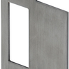 Nemef p1255 Schließblech | Edelstahl 23,3x71,5mm rechteckig m| dr 1+2+3+4 - 9125590170