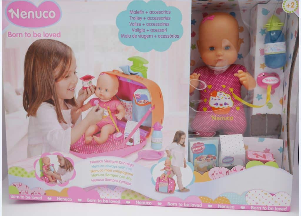 Nenuco immer bei mir, mit Trolley und vielen Accessoires