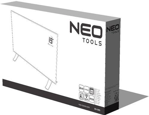 Neo 90-095 | Konvektorheizung | 2000w | WLAN | 83,5 x 45 cm – 90-095