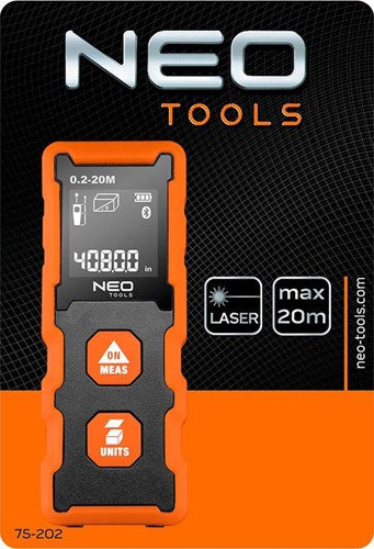 Neo Laser-Entfernungsmesser 20 m digital – 6420450