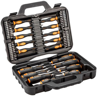 Neo-Schraubendreher-Set | 58 Stück im Koffer - 6460198