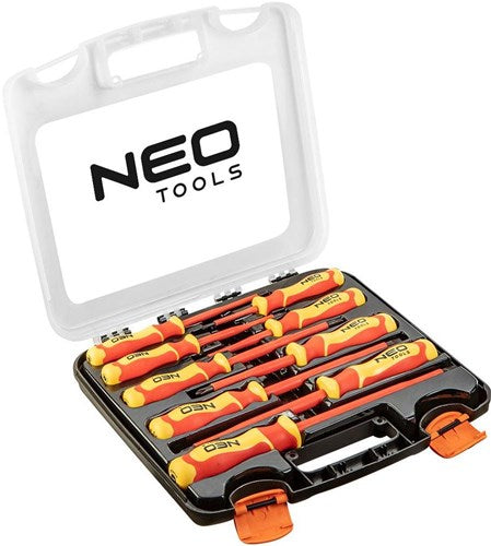 Neo-Schraubendreher-Set 9-teilig 1000 V im Koffer – 6460190