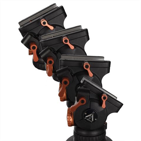 NEST Professional Tripod EI-7083-A2 + Flüssigkernkopf