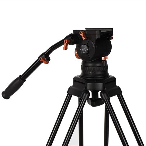 NEST Professional Tripod EI-7083-A2 + Flüssigkernkopf