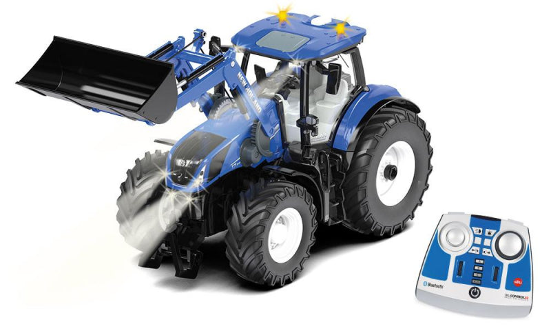 Siku Holland T7.315 mit Frontlader und Modul für a