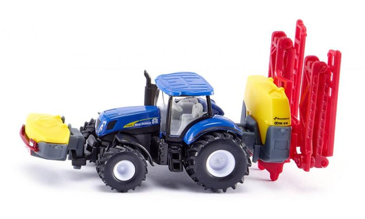 Siku New Holland Traktor mit Kverneland