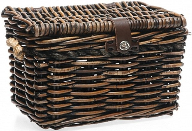 Fahrradkorb Melbourne 24 Liter 38 x 27 cm Rattan braun