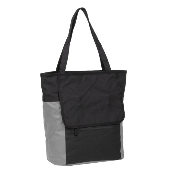 Fahrrad Kohlenstoffwasser -Repellent Shopper Fahrradbeutel 12 l Grau