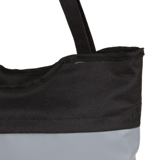 Fahrrad Kohlenstoffwasser -Repellent Shopper Fahrradbeutel 12 l Grau
