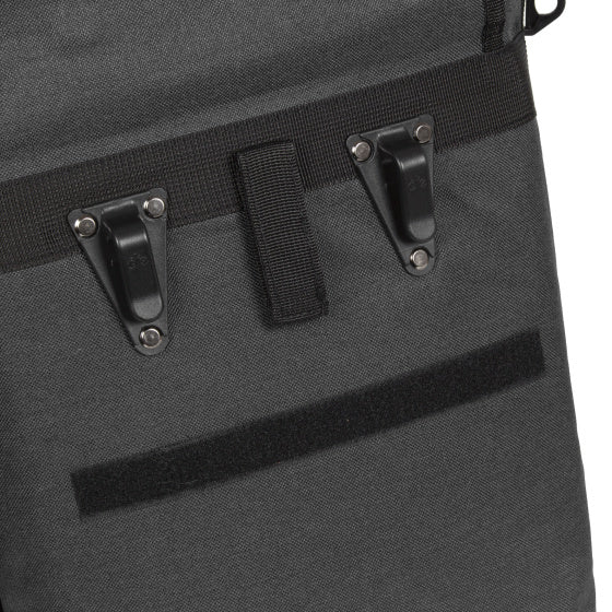 Bike Tropfen Käufer Fahrradbeutel mit Schulterstamm Nylon 12L Schwarz