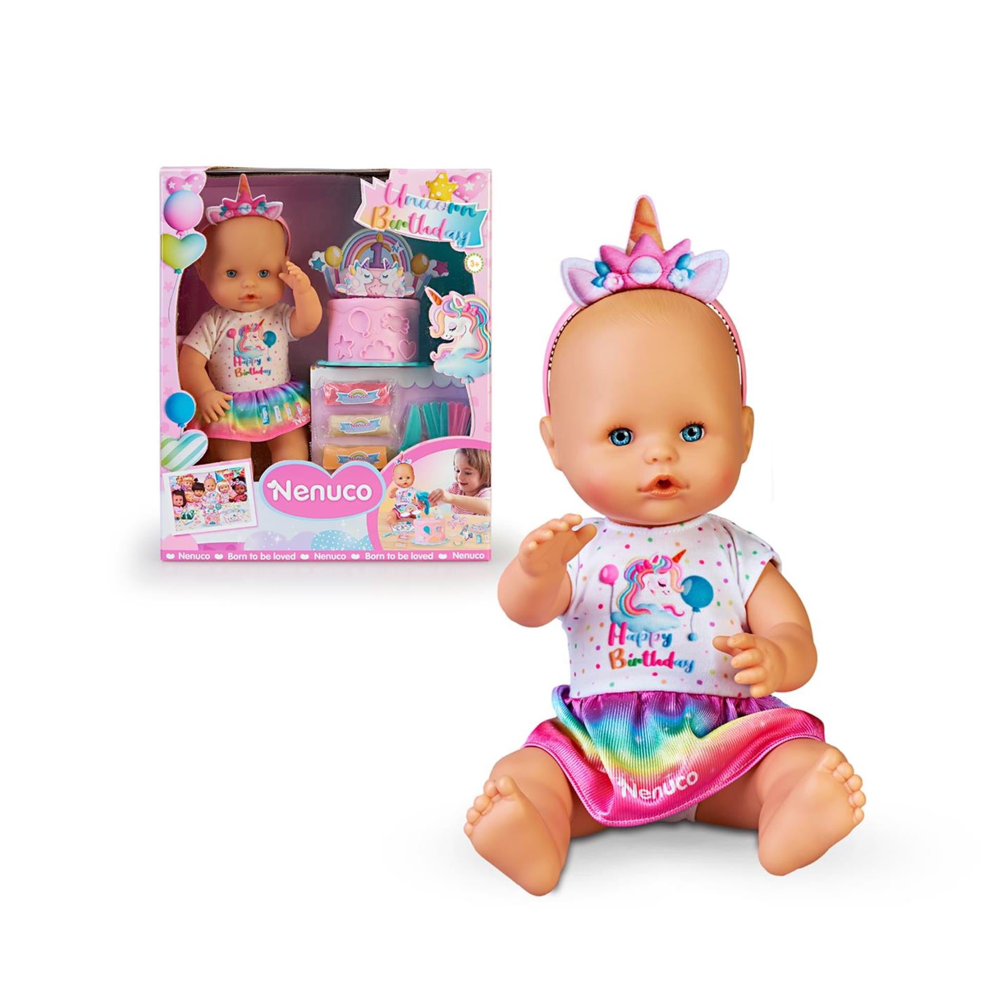 Nenuco Babypop Einhorn etwa 35 cm groß