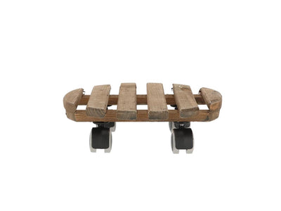 Esschert Design Pflanzenwagen braun ø29