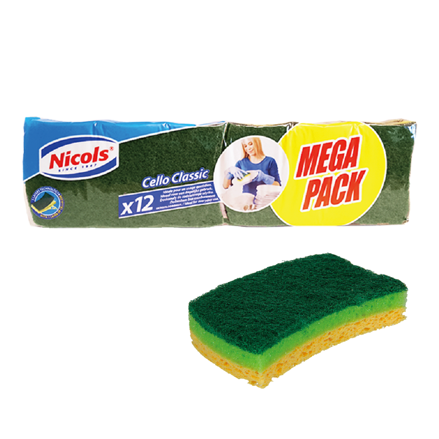 Nicols Schwammcello Classic Mega Pack 12 Stück