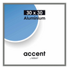 Nielsen Design Nielsen Fotorahmen 54125 Accent Stahlgrau 30x30 cm