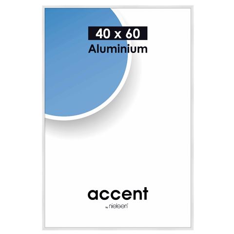 Nielsen Design Nielsen Fotorahmen 55139 Akzent glänzend weiß 40x60 cm