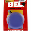 Geklammerte Glocke 80mm Ding Dong beaujolais blau