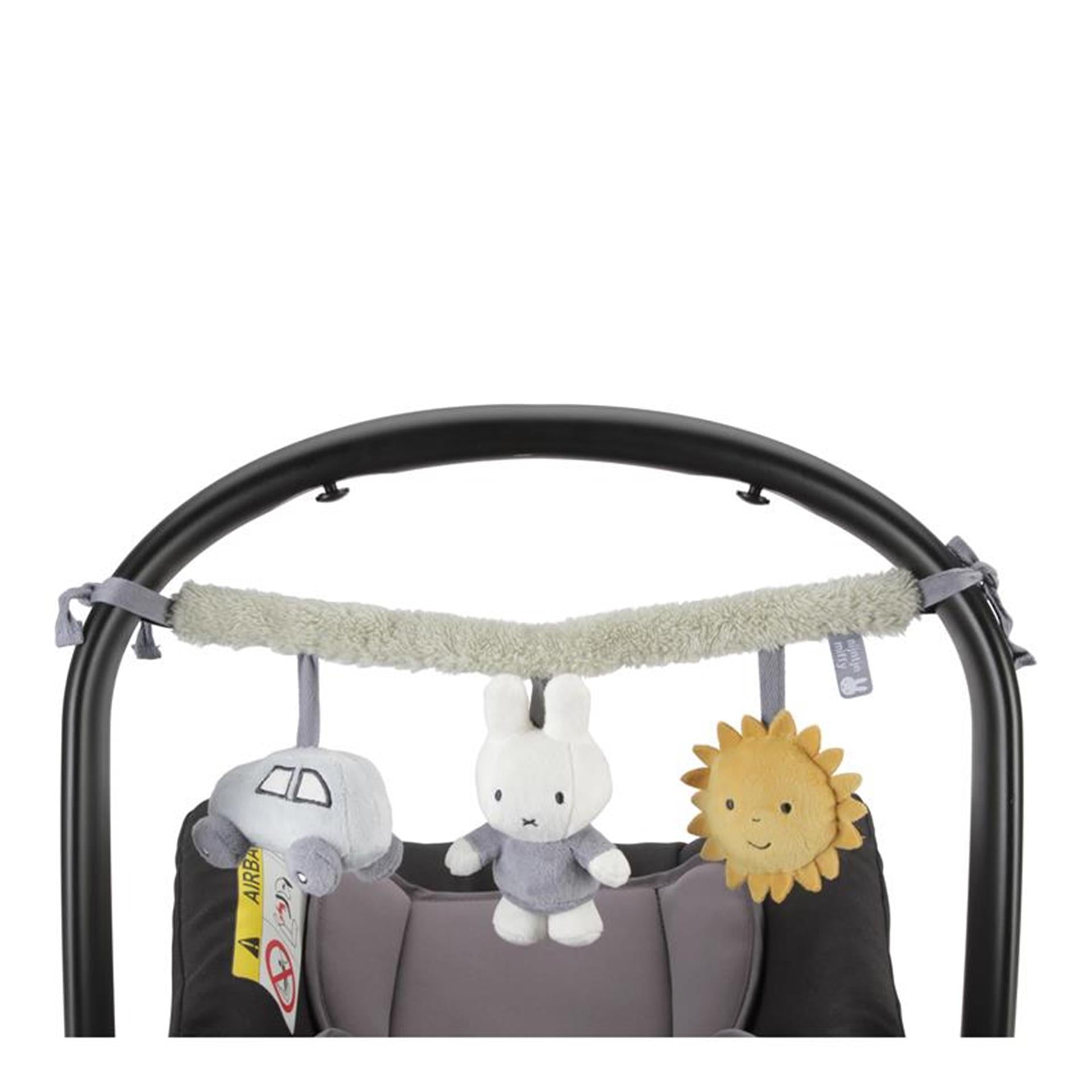 Miffy Fluffy Wagen Spanner + Klang blau